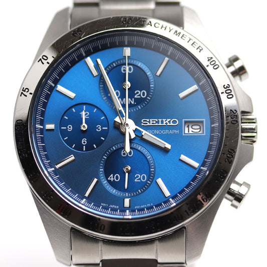 SEIKO セイコー スピリット クロノグラフ 腕時計 電池式 SBTR023/8T67-00C0 メンズ【中古】
