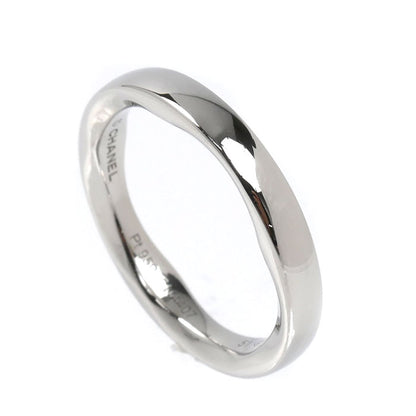 CHANEL シャネル Pt950プラチナ カメリアコレクション リング・指輪 J11884 10.5号 51 5.7g レディース【中古】【美品】