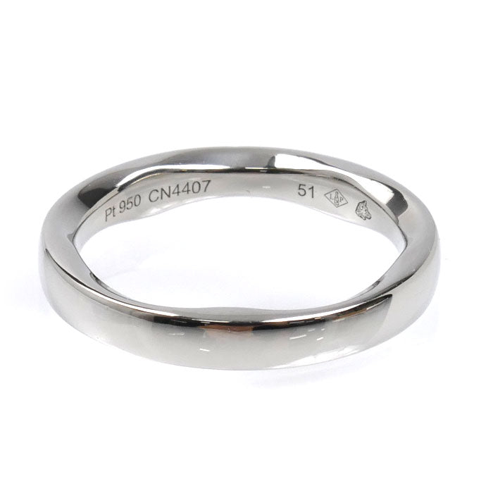 CHANEL シャネル Pt950プラチナ カメリアコレクション リング・指輪 J11884 10.5号 51 5.7g レディース【中古】【美品】