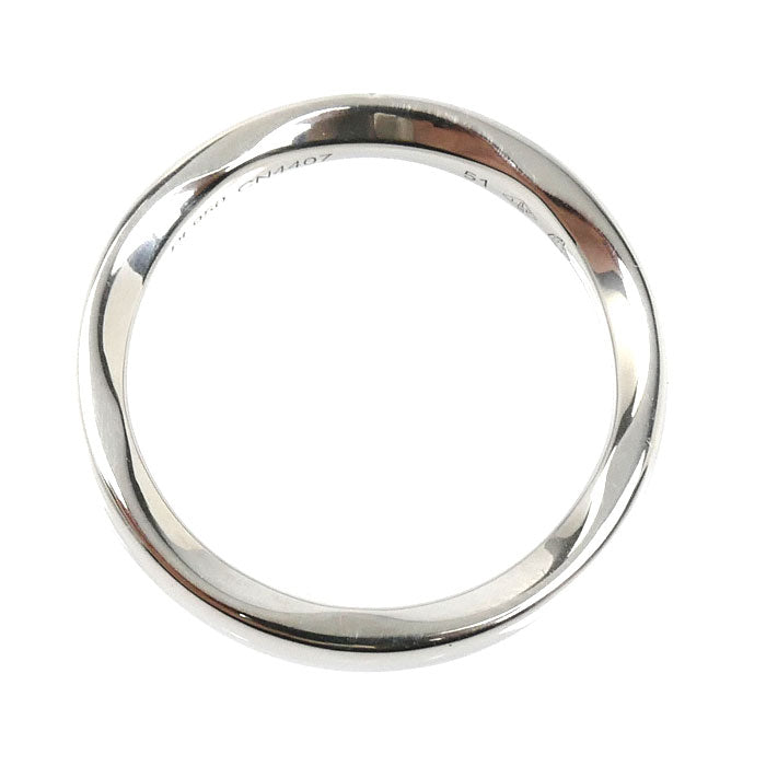 CHANEL シャネル Pt950プラチナ カメリアコレクション リング・指輪 J11884 10.5号 51 5.7g レディース【中古】【美品】