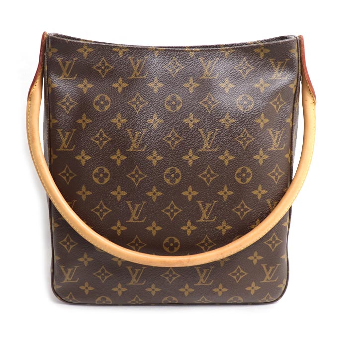 LOUIS VUITTON ルイ・ヴィトン ルーピング ショルダーバッグ モノグラム M51145 LB0052 レディース【中古】