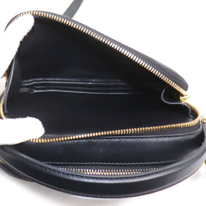 PRADA プラダ オデット レザー ミニバッグ 2Wayショルダーバッグ ブラック 1BH203 ASK F0002 IC レディース【中古】