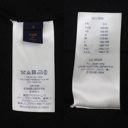 LOUIS VUITTON ルイ・ヴィトン モノグラム ジップアップジャケット ブルゾン ブラック RM202Q XHM HJY45W VCCM09 S メンズ【中古】