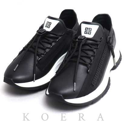 Givenchy ジバンシー スペクター ジップ ランナーズ スニーカー ブラック×ホワイト BE004BE29L-004 
37 レディース【未使用】【買取品】
