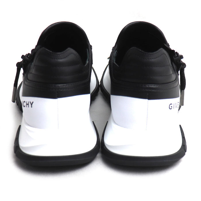 Givenchy ジバンシー スペクター ジップ ランナーズ スニーカー ブラック×ホワイト BE004BE29L-004 
37 レディース【未使用】【買取品】