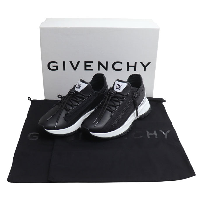 Givenchy ジバンシー スペクター ジップ ランナーズ スニーカー ブラック×ホワイト BE004BE29L-004 
37 レディース【未使用】【買取品】