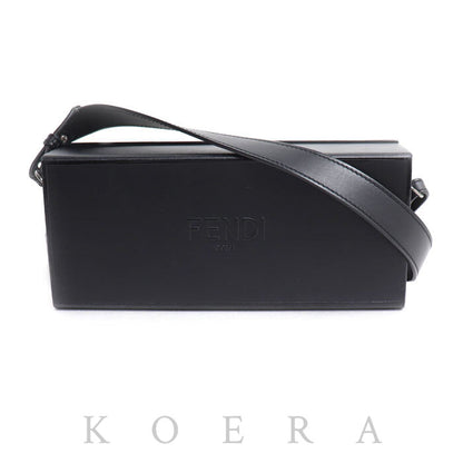 FENDI フェンディ ボックス ショルダーバッグ ブラック 7VA520 ユニセックス【中古】