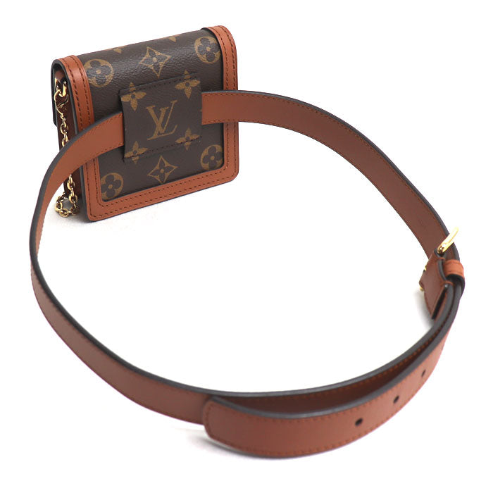 LOUIS VUITTON ルイ・ヴィトン ドフィーヌBB ショルダーバッグ モノグラム・リバース ブラウン M68621 SP3189/BC2179 レディース【中古】【美品】