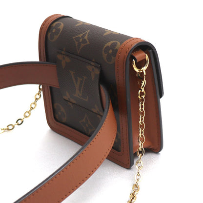 LOUIS VUITTON ルイ・ヴィトン ドフィーヌBB ショルダーバッグ モノグラム・リバース ブラウン M68621 SP3189/BC2179 レディース【中古】【美品】
