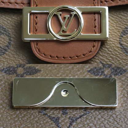 LOUIS VUITTON ルイ・ヴィトン ドフィーヌBB ショルダーバッグ モノグラム・リバース ブラウン M68621 SP3189/BC2179 レディース【中古】【美品】