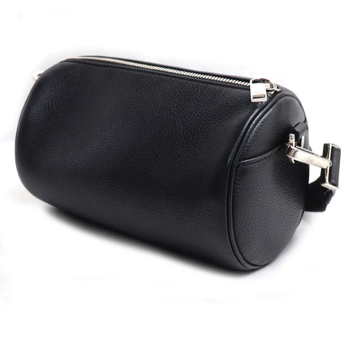 Dior ディオール アトリエローラー ミニドラム ショルダーバッグ ブラック 1ATPO061_H03E レディース【中古】
