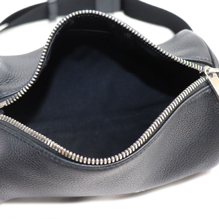 Dior ディオール アトリエローラー ミニドラム ショルダーバッグ ブラック 1ATPO061_H03E レディース【中古】