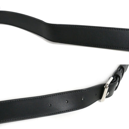 VALENTINO ヴァレンティノ VLTNロゴ ボディバッグ ブラック 2Y2B0719WJW メンズ【中古】