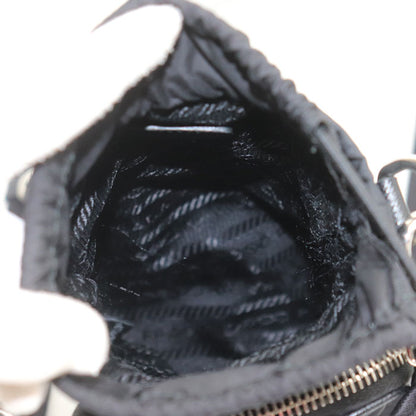 PRADA プラダ Re-Nylon スマートフォンケース ショルダーバッグ ブラック 2ZH155_2DMI_F0002 IC レディース【中古】