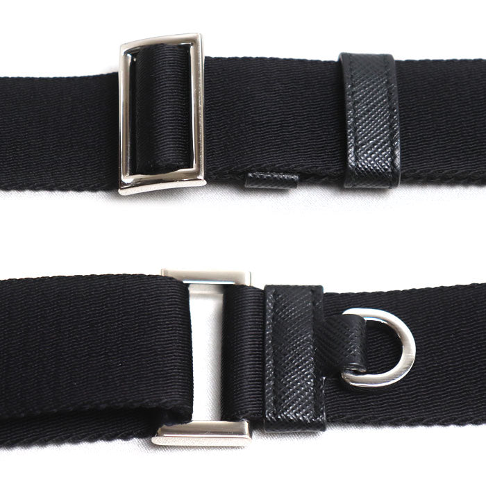 PRADA プラダ Re-Nylon スマートフォンケース ショルダーバッグ ブラック 2ZH155_2DMI_F0002 IC レディース【中古】