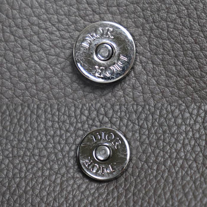 Dior ディオール サドル ボディバッグ ブラウングレー 1ADPO095YKY ユニセックス【中古】