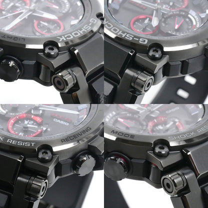 CASIO カシオ G-SHOCK MT-G Bluetooth搭載 電波 腕時計 ソーラー ブラック MTG-B1000B-1AJF メンズ【中古】【美品】