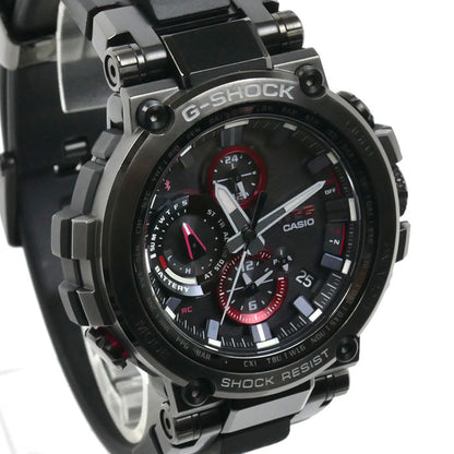 CASIO カシオ G-SHOCK MT-G Bluetooth搭載 電波 腕時計 ソーラー ブラック MTG-B1000B-1AJF メンズ【中古】【美品】