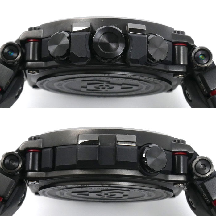CASIO カシオ G-SHOCK MT-G Bluetooth搭載 電波 腕時計 ソーラー ブラック MTG-B1000B-1AJF メンズ【中古】【美品】