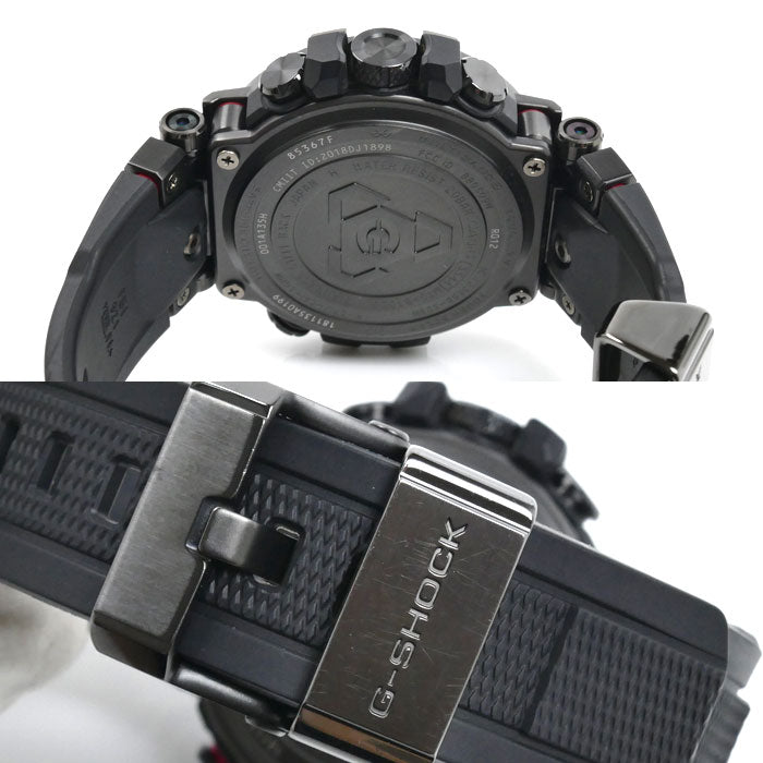 CASIO カシオ G-SHOCK MT-G Bluetooth搭載 電波 腕時計 ソーラー ブラック MTG-B1000B-1AJF メンズ【中古】【美品】