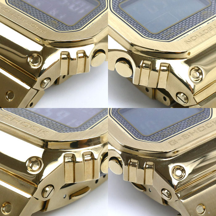 CASIO カシオ G-SHOCK 腕時計 ソーラー ゴールド GMW-B5000GD-9JF 電波 メンズ【中古】【美品】