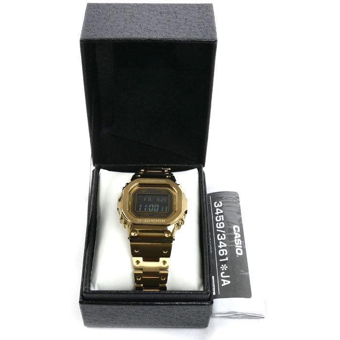 CASIO カシオ G-SHOCK 腕時計 ソーラー ゴールド GMW-B5000GD-9JF 電波 メンズ【中古】【美品】