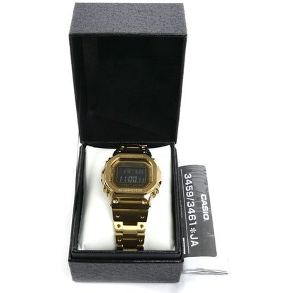 CASIO カシオ G-SHOCK 腕時計 ソーラー ゴールド GMW-B5000GD-9JF 電波 メンズ【中古】【美品】