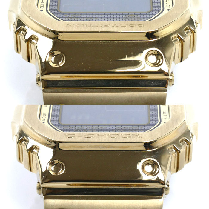 CASIO カシオ G-SHOCK 腕時計 ソーラー ゴールド GMW-B5000GD-9JF 電波 メンズ【中古】【美品】