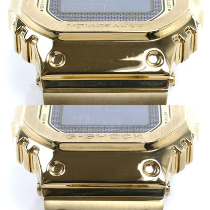 CASIO カシオ G-SHOCK 腕時計 ソーラー ゴールド GMW-B5000GD-9JF 電波 メンズ【中古】【美品】