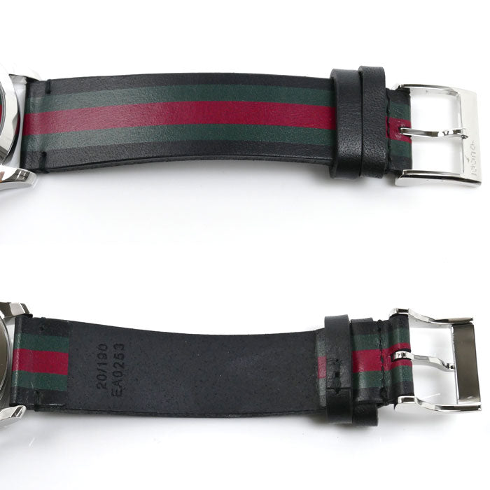 GUCCI グッチ Gタイムレス シェリーウォッチ 腕時計 電池式 YA1264079 メンズ【中古】【美品】