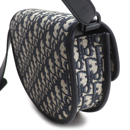 Dior ディオール ギャロップ オブリーク ジャカード ショルダーバッグ ネイビー 1ADPO033YKY メンズ【中古】【美品】