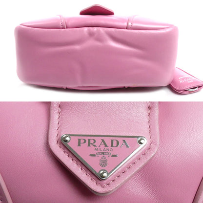 PRADA プラダ ムーン Re-Edition 2002 2Wayショルダーバッグ ピンク 1BA381_2DYI_F0410 レディース【中古】【美品】