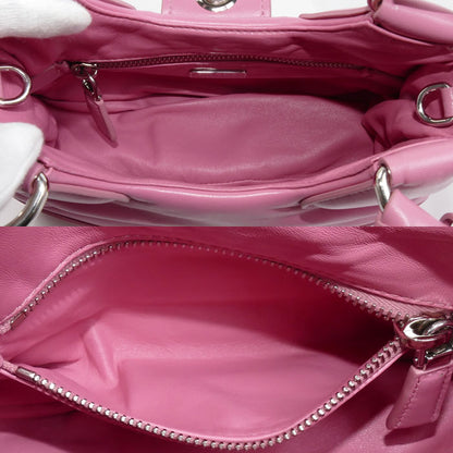 PRADA プラダ ムーン Re-Edition 2002 2Wayショルダーバッグ ピンク 1BA381_2DYI_F0410 レディース【中古】【美品】