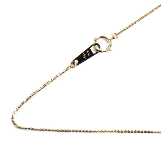 K18YG イエローゴールド ネックレス ベネチアン 2.4g 41cm レディース【中古】