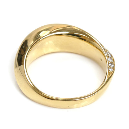 K18YG イエローゴールド リング・指輪 ダイヤモンド1.00ct 13号 8.0g レディース【中古】