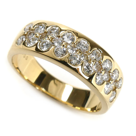 K18YG イエローゴールド リング・指輪 ダイヤモンド1.00ct 12号 5.6g レディース【中古】