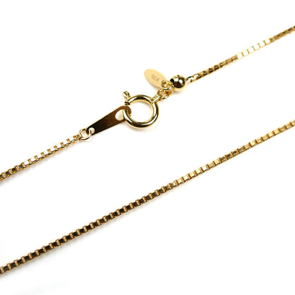 K18YG イエローゴールド ネックレス ベネチアン 3.3g ～45cm レディース【中古】