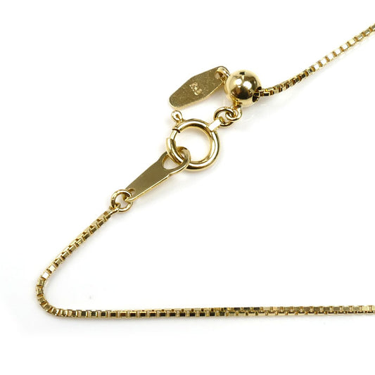 K18YG イエローゴールド ネックレス ベネチアン 3.2g ～45cm レディース【中古】