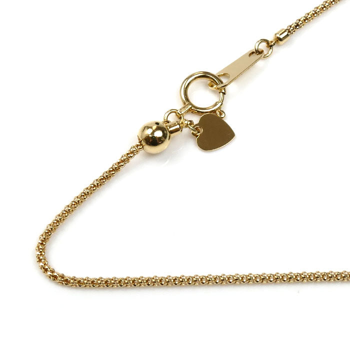 K18YG イエローゴールド ネックレス 3.0g ～50cm デザイン レディース【中古】