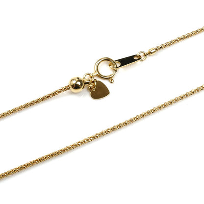 K18YG イエローゴールド ネックレス 3.0g ～50cm デザイン レディース【中古】