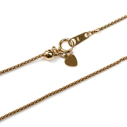 K18PG ピンクゴールド ネックレス 3.0g ～46cm デザイン レディース【中古】