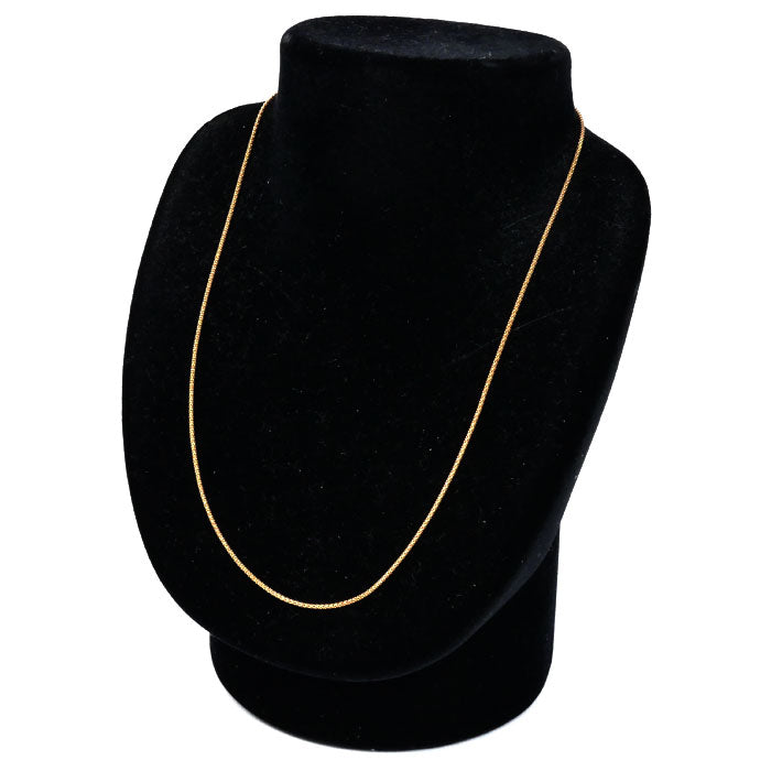 K18PG ピンクゴールド ネックレス 3.0g ～46cm デザイン レディース【中古】