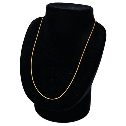 K18PG ピンクゴールド ネックレス 3.0g ～46cm デザイン レディース【中古】