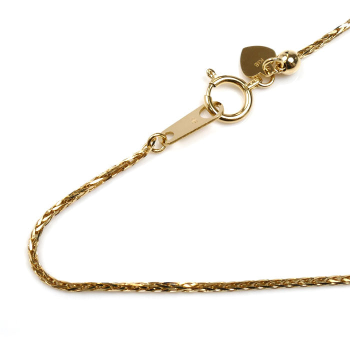 K18YG イエローゴールド ネックレス 3.7g ～50cm レディース【中古】