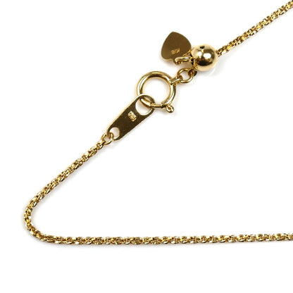 K18YG イエローゴールド ネックレス 3.3g ～45cm デザイン フリーチェーン レディース【中古】