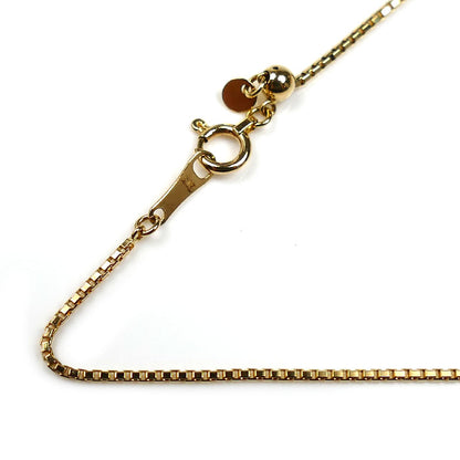 K18YG イエローゴールド ネックレス ベネチアン 3.7g ～50cm レディース【中古】