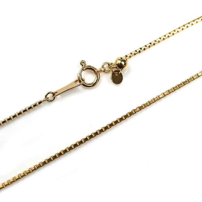 K18YG イエローゴールド ネックレス ベネチアン 3.7g ～50cm レディース【中古】