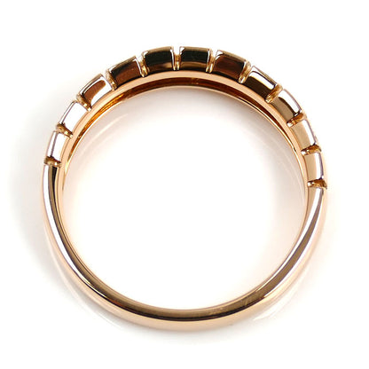 K18PG ピンクゴールド リング・指輪 ダイヤモンド0.25ct 12号 4.0g レディース【中古】