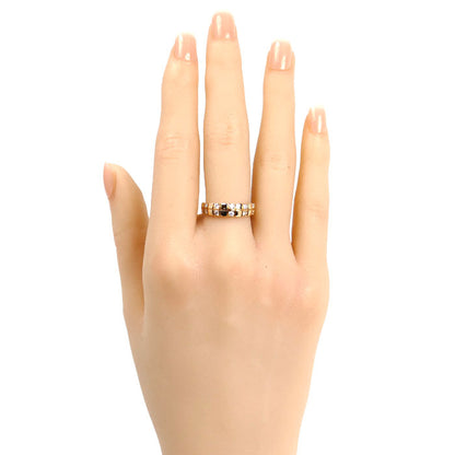 K18PG ピンクゴールド リング・指輪 ダイヤモンド0.25ct 12号 4.0g レディース【中古】