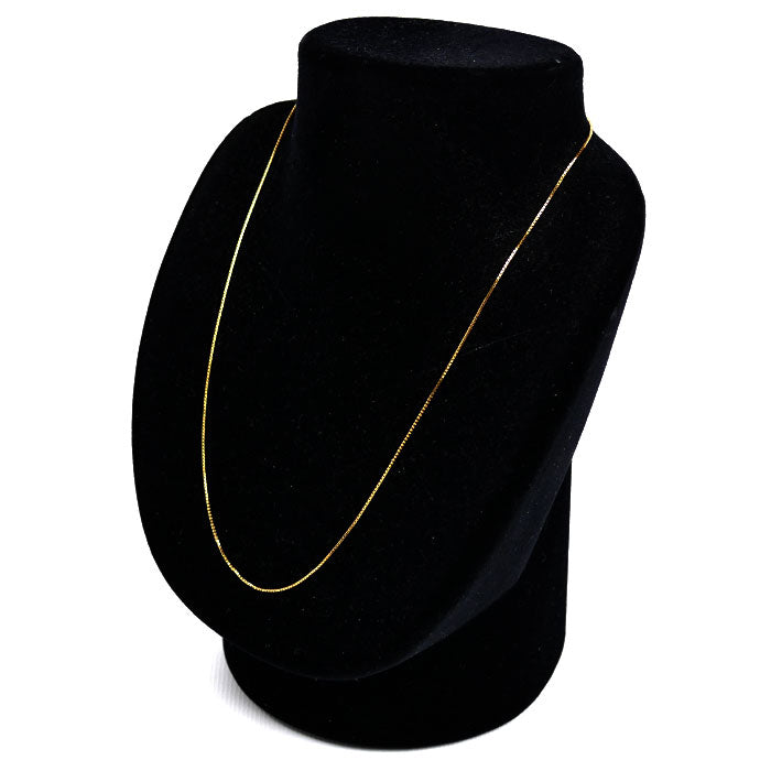 K18YG イエローゴールド ネックレス ベネチアン 2.0g ～45cm フリーチェーン レディース【中古】